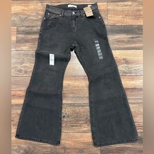 Jordan Charcoal Flare Jeans